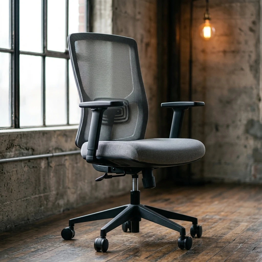 TRALT Office Chair Ergonomic Desk Chair, 330 LBS Home Mesh Office Desk Chairs with Wheels, Comfortable Gaming Chairs (White)