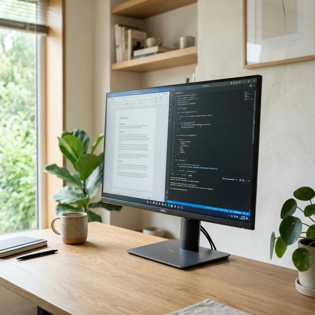 Dell 27 Plus 4K Monitor - S2725QS - 27-inch 4K (3840 x 2160) 120Hz 16:9 Display, IPS Panel, AMD FreeSync Premium, sRGB 99%, Integrated Speakers, 1500:1 Contrast Ratio, Comfortview - Ash White